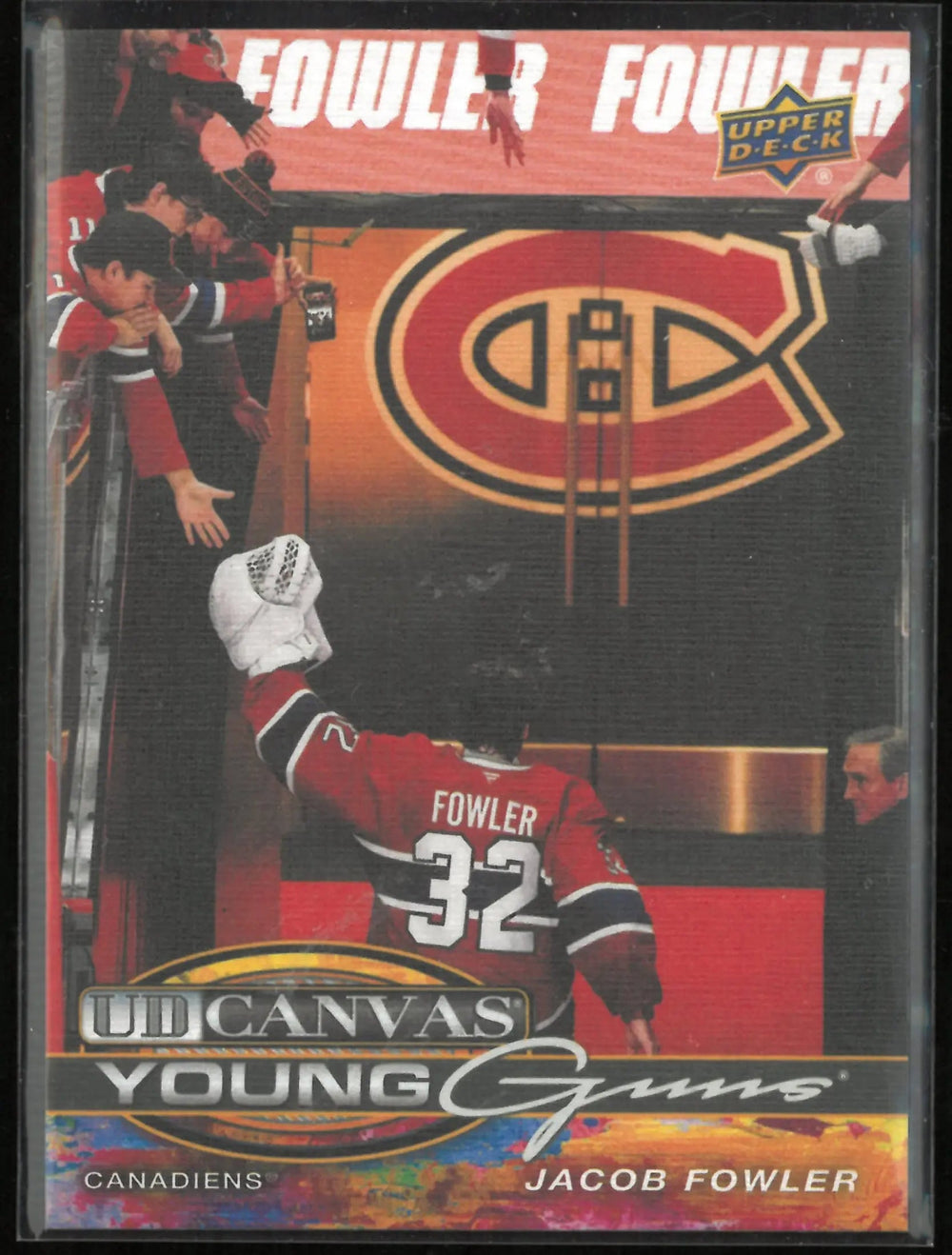 2025-26 Upper Deck Extended Series Young Guns Canvas Rookie Jacob Fowler RC