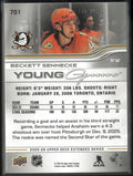 2025-26 Upper Deck Extended Series Young Guns Rookie Beckett Sennecke
