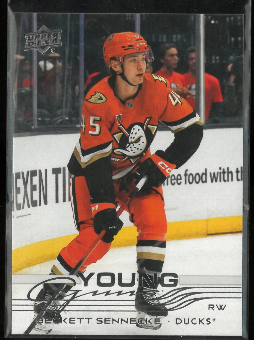2025-26 Upper Deck Extended Series Young Guns Rookie Beckett Sennecke RC