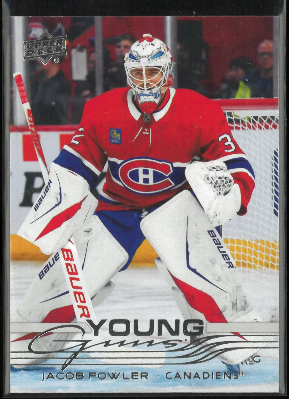 2025-26 Upper Deck Extended Series Young Guns Rookie Jacob Fowler RC