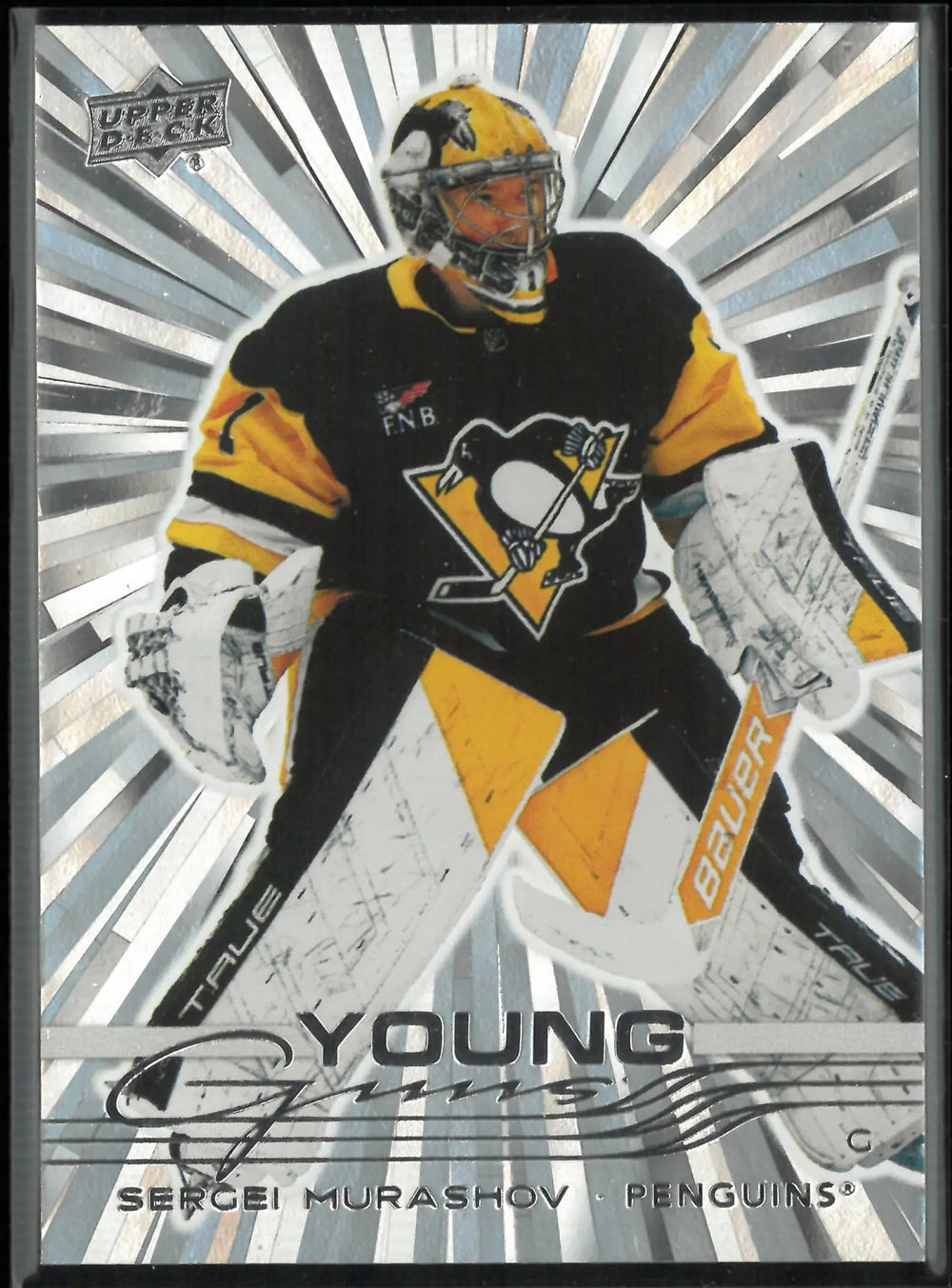 2025-26 Upper Deck Extended Series Young Guns Rookie Sergei Murashov Outburst RC