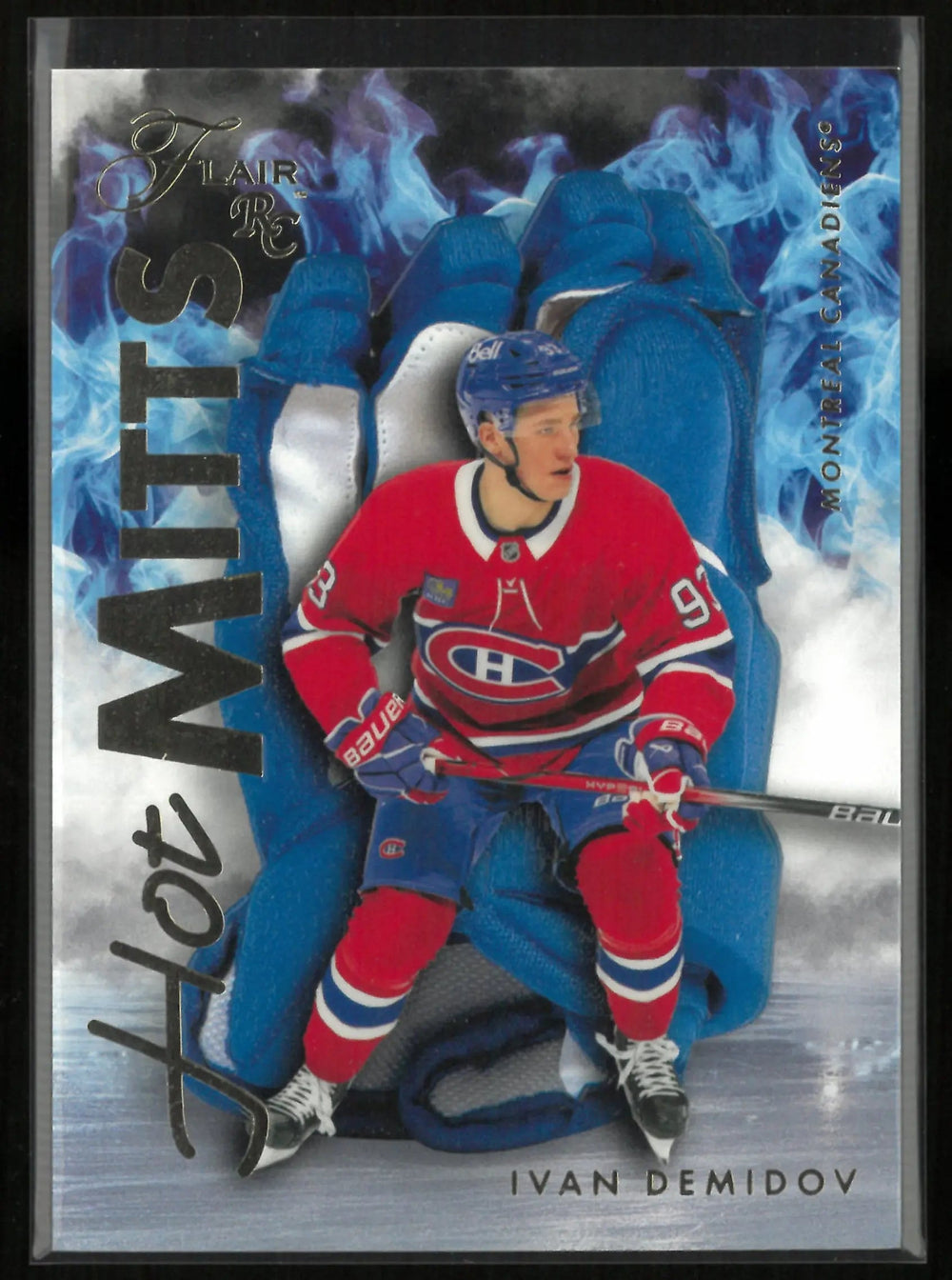 2025-26 Upper Deck Flair Hot Mitts Ivan Demidov Rookie RC