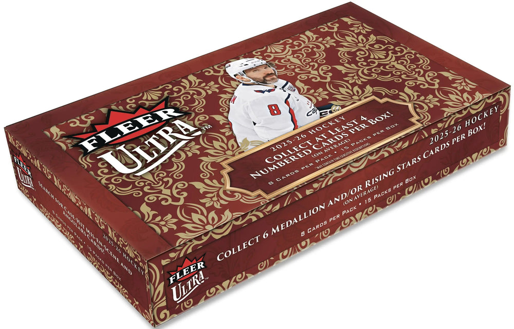 2025-26 Upper Deck Fleer Ultra Hockey Hobby Box