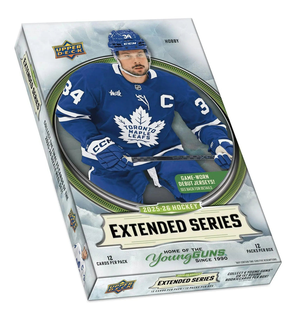 2025-26 Upper Deck Hockey Extended Series Hobby Box