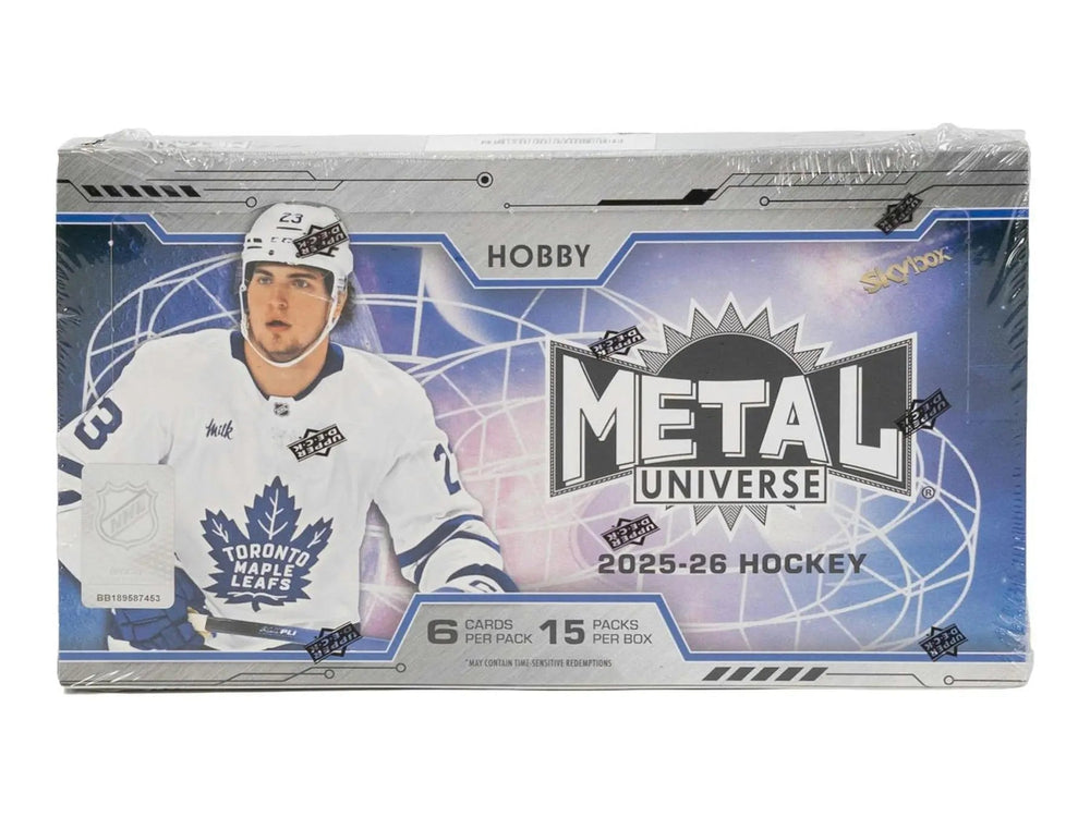 2025-26 Upper Deck Metal Universe Hockey Hobby Box