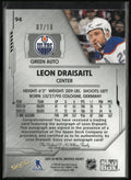2025-26 Upper Deck Metal Universe Leon Draisaitl Green Autograph Auto /10