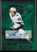 2025-26 Skybox Metal Universe Logan Cooley Green Autograph Auto /10
