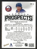2025-26 Upper Deck Metal Universe Premium Prospects Matthew Schaefer Autograph Auto