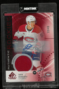 2025-26 Upper Deck SP Game Used Ivan Demidov Authentic Autograph Rookie Patch Red /49