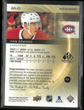 2025-26 Upper Deck SP Game Used Ivan Demidov Rookie Autograph