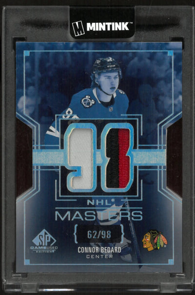 2025-26 Upper Deck SP Game Used NHL Masters Connor Bedard /98