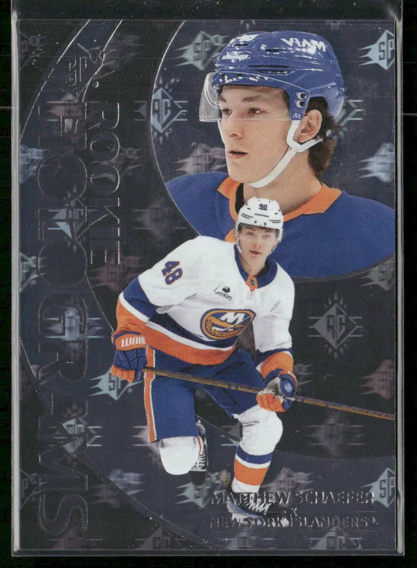 2025-26 Upper Deck SPx Hockey Rookie Hologram Matthew Schaefer