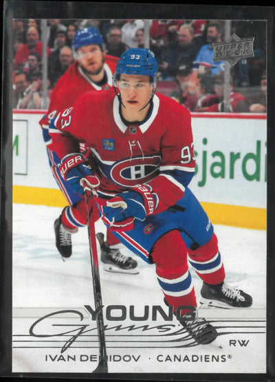 2025-26 Upper Deck Series 1 Young Guns RC Rookie Ivan Demidov