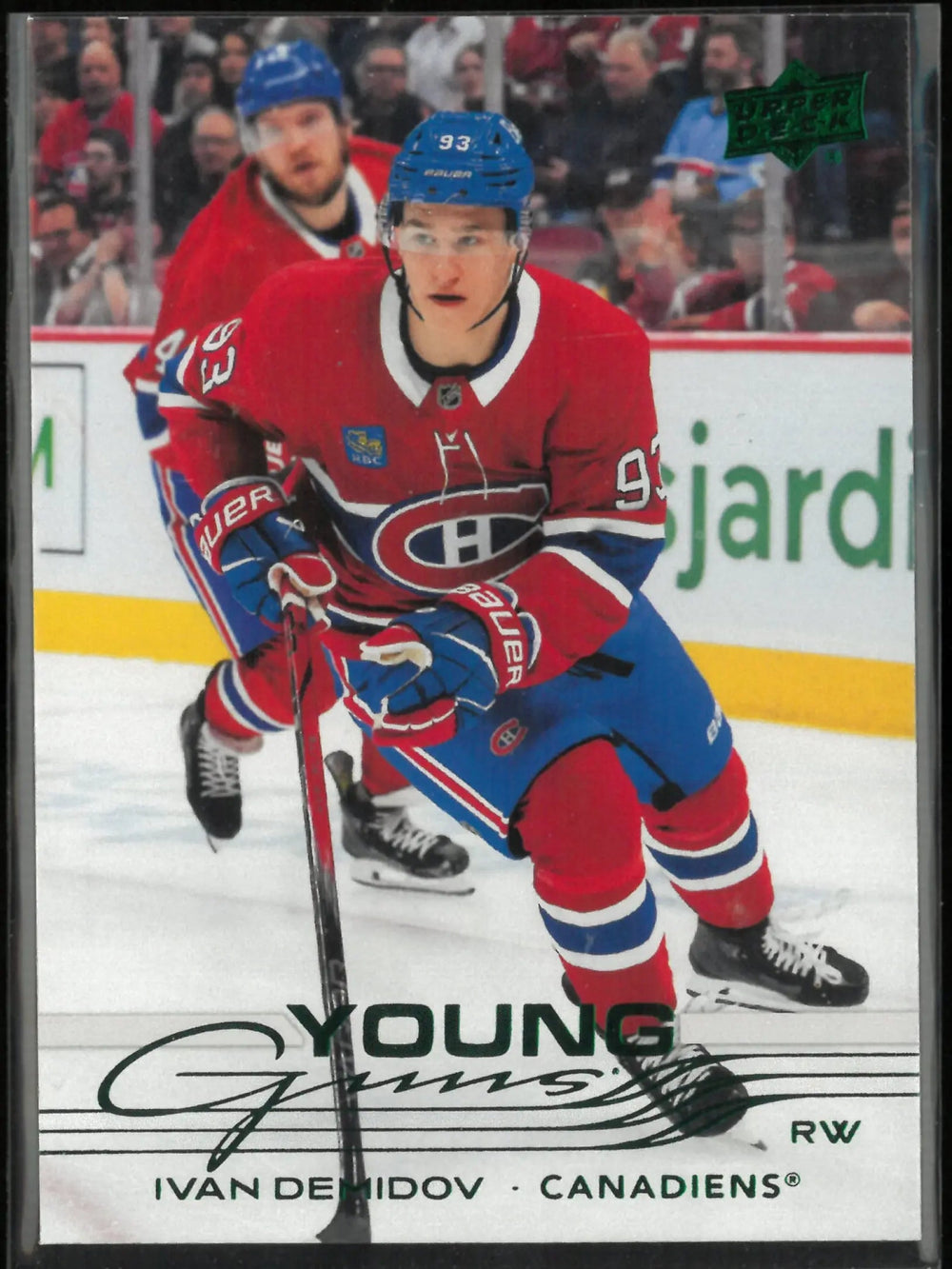 2025-26 Upper Deck Series 1 Young Guns Rookie Ivan Demidov Holiday RC