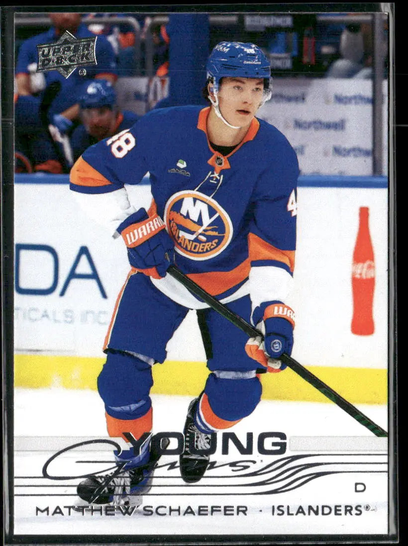 2025-26 Upper Deck Series 2 Hockey Young Guns Rookie Matthew Schaefer