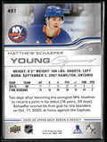 2025-26 Upper Deck Series 2 Hockey Young Guns Rookie Matthew Schaefer