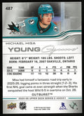 2025-26 Upper Deck Series 2 Michael Misa Young Guns RC Outburst