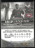 2025-26 Upper Deck Series 2 UD Canvas Young Guns Ivan Demidov Black & White
