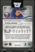 2025-26 Upper Deck Series 2 Young Guns Matthew Schaefer RC Rookie