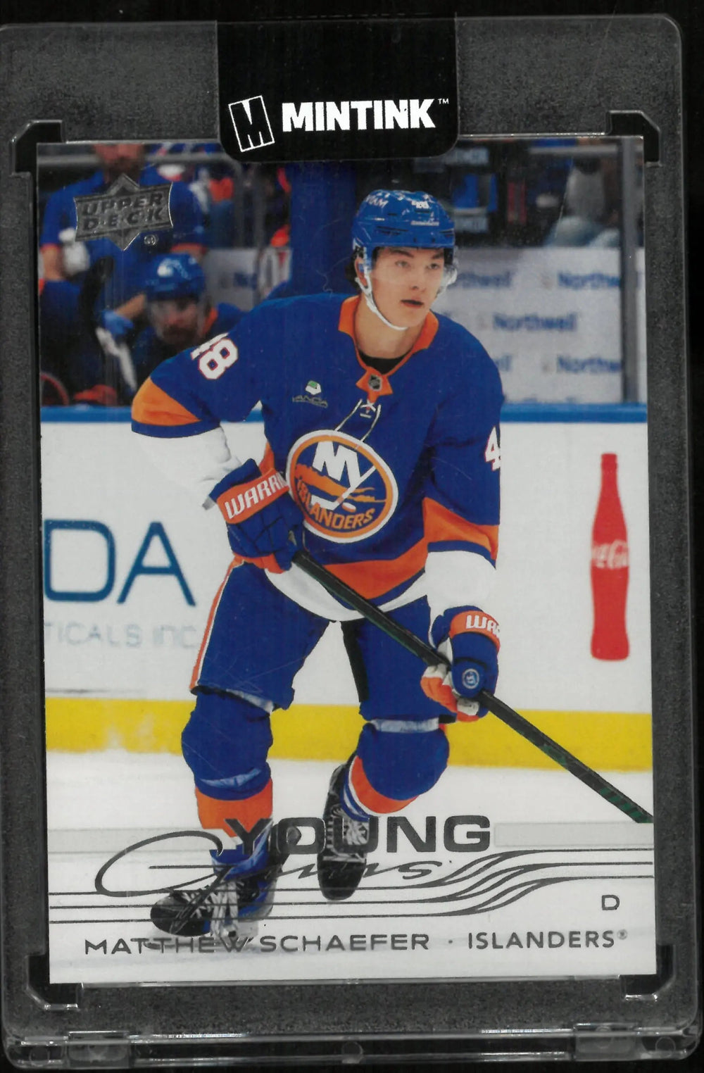 2025-26 Upper Deck Series 2 Young Guns Matthew Schaefer RC Rookie
