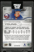 2025-26 Upper Deck Series 2 Young Guns Matthew Schaefer RC Rookie