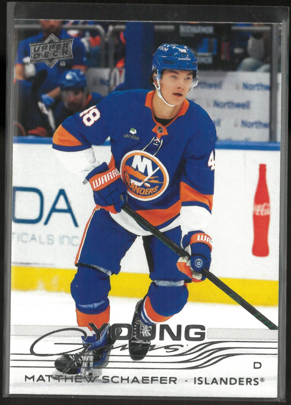 2025-26 Upper Deck Series 2 Young Guns RC Matthew Schaefer Rookie