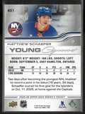 2025-26 Upper Deck Series 2 Young Guns RC Matthew Schaefer Rookie
