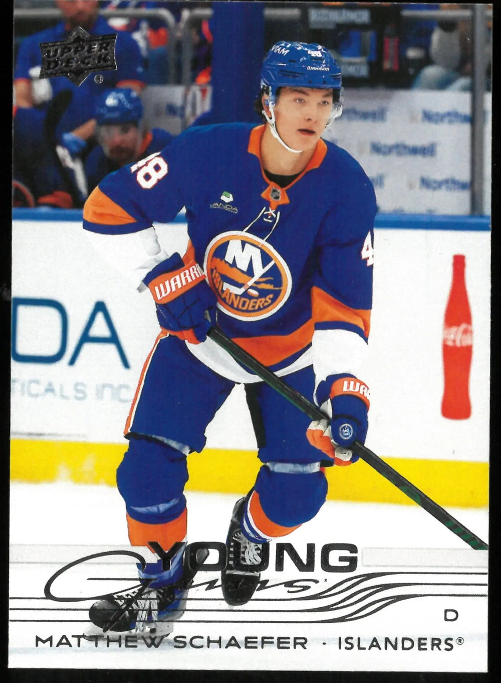 2025-26 Upper Deck Series 2 Young Guns Rookie Matthew Schaefer RC