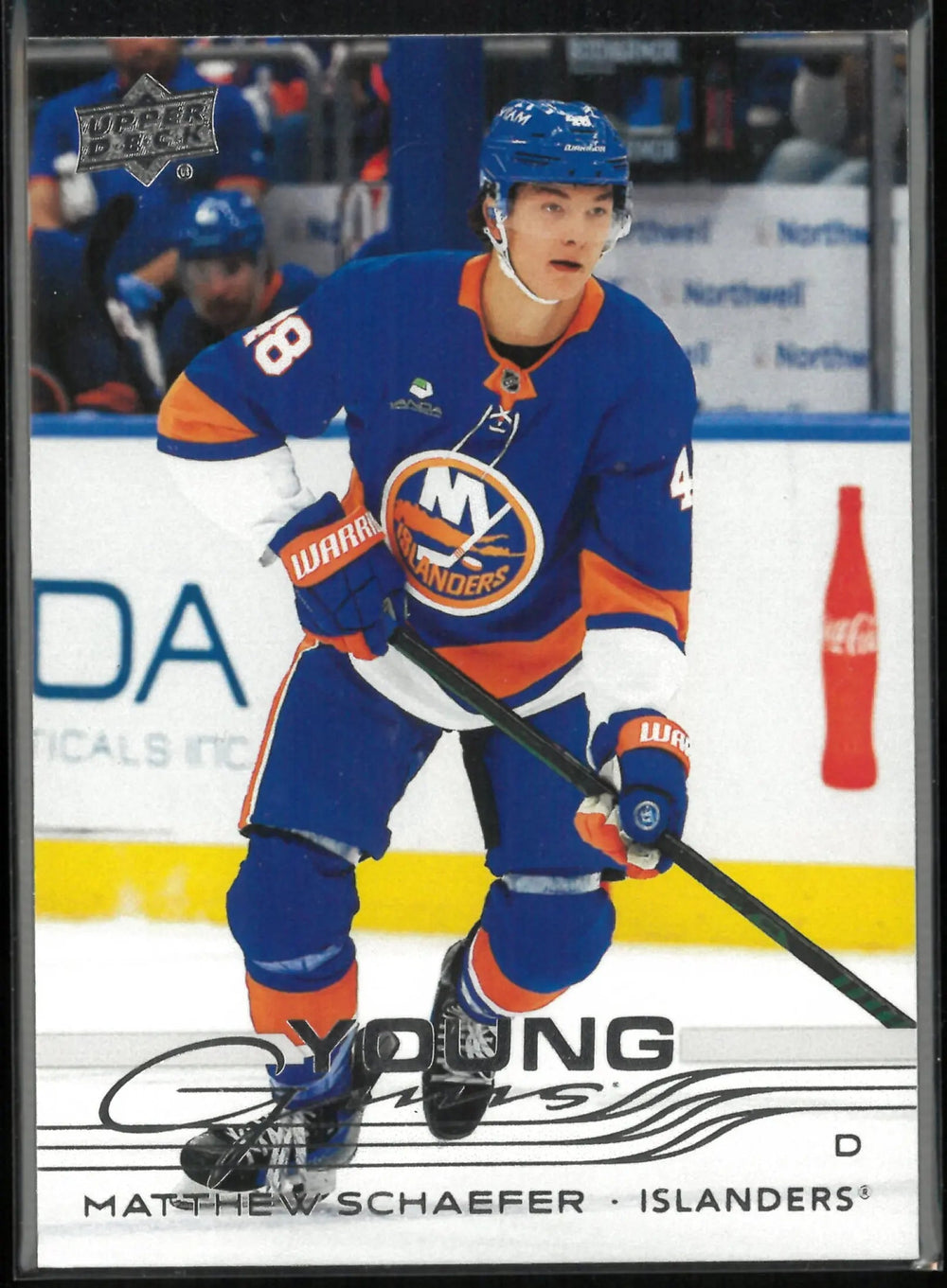2025-26 Upper Deck Series 2 Young Guns Rookie Matthew Schaefer RC