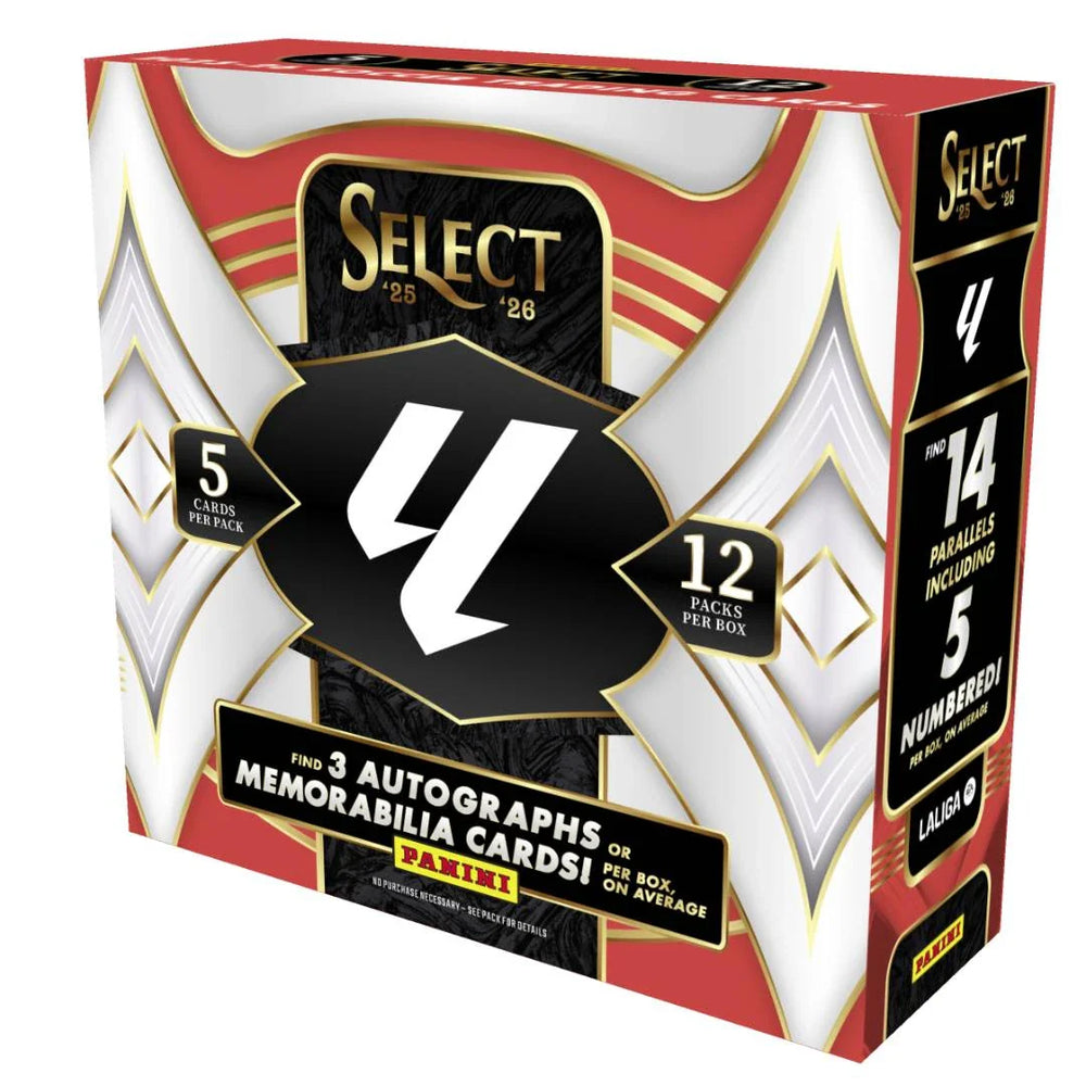 Panini: 2025/26 Panini Select La Liga Soccer Hobby Box