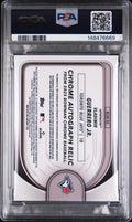 2025 Bowman Chrome Auto Patch Vladimir Guerrero JR. Super 1/1 PSA 8 Auto 10