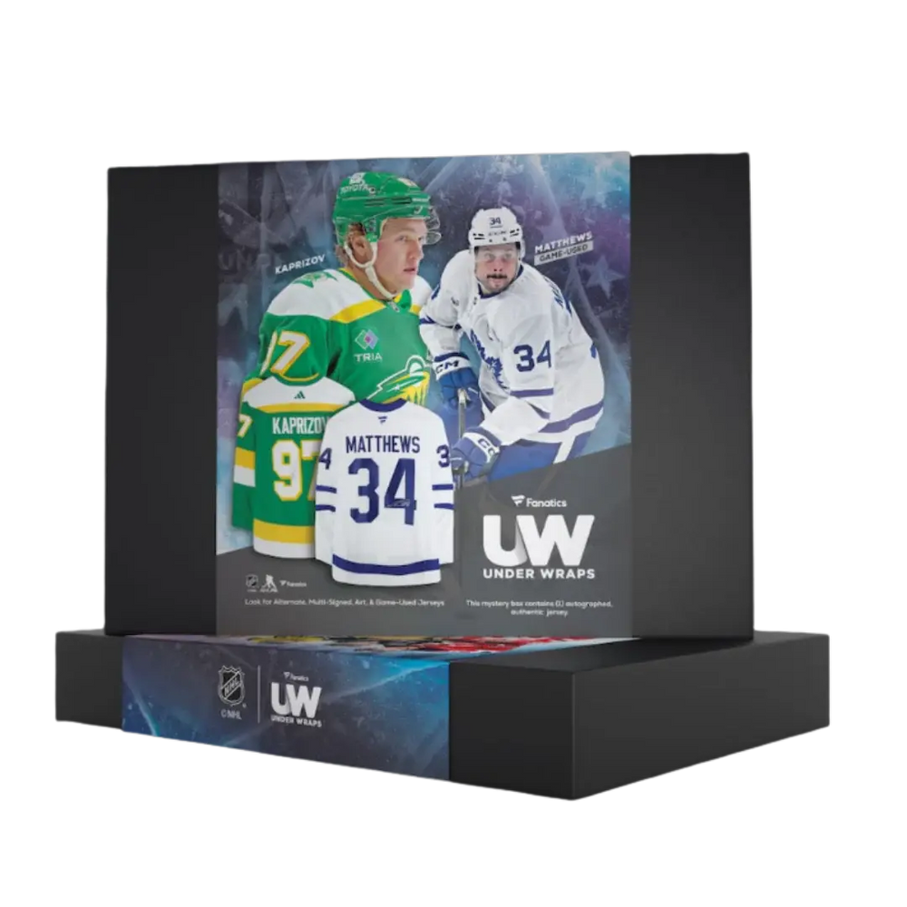 2025 Fanatics Under Wraps NHL Hockey Jersey Box