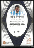 2025 Futera Unique Prestige Diego Maradona Gold Frame Patch /10