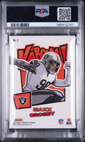 2025 Panini Absolute Kaboom! Horizontal Maxx Crosby #2 PSA 9