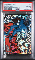 2025 Panini Absolute Kaboom! Horizontal Rookie Cam Ward #31 PSA 8