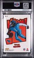 2025 Panini Absolute Kaboom! Horizontal Rookie Cam Ward #31 PSA 8