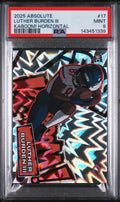 2025 Panini Absolute Kaboom! Horizontal Rookie Luther Burden III RC PSA 9