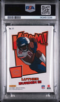 2025 Panini Absolute Kaboom! Horizontal Rookie Luther Burden III RC PSA 9
