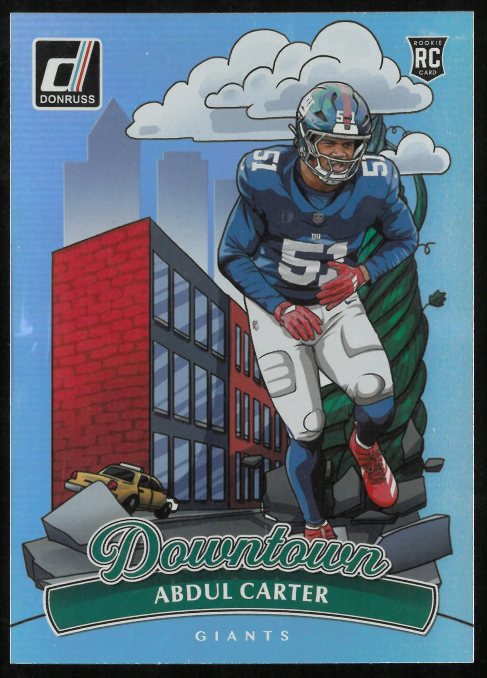 2025 Panini Donruss Downtown Abdul Carter RC Rookie