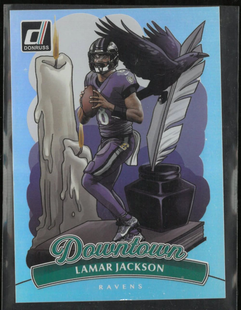 2025 Panini Donruss Downtown Lamar Jackson