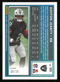 2025 Panini Donruss Football Ashton Jeanty Rated Rookie RC Green Refractor /25