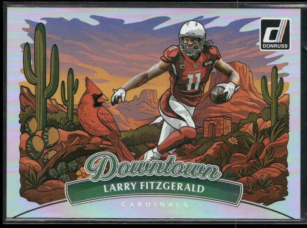 2025 Panini Donruss Football Downtown Larry Fitzgerald