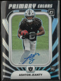 2025 Panini Donruss Optic Ashton Jeanty Autograph Rookie Card