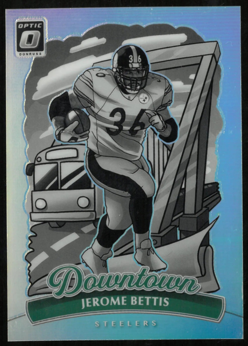 2025 Panini Donruss Optic Football Jerome Bettis Downtown!