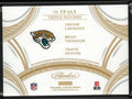 2025 Panini Flawless Triple Patches T. Lawrence/B. Thomas Jr./T Hunter /25