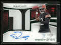 2025 Panini Immaculate Collection Premium Shedeur Sanders Auto Patch Rookie /25 RC