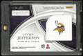 2025 Panini Immaculate Justin Jefferson Nike Patch 3/5