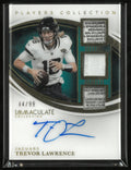 2025 Panini Immaculate Player Collection Trevor Lawrence Autograph Patch 44/99