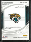 2025 Panini Immaculate Player Collection Trevor Lawrence Autograph Patch 44/99