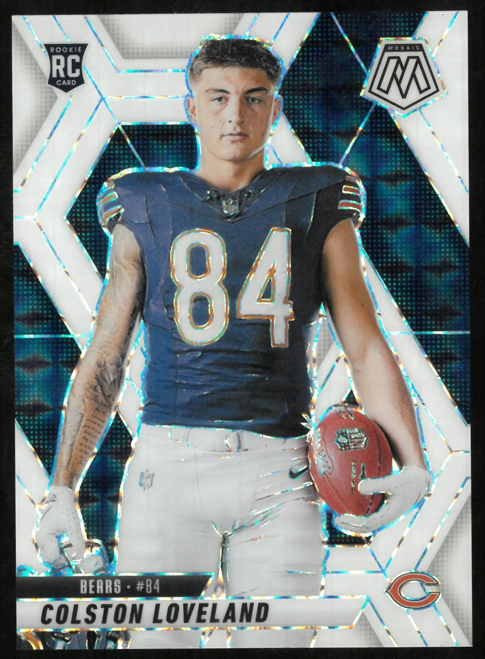 2025 Panini Mosaic Football Colston Loveland RC Rookie /25